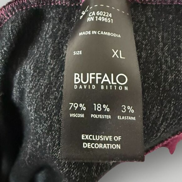 BUFFALO David Bitton Color Blocked Crewneck Sweater | XL - Picture 4 of 5